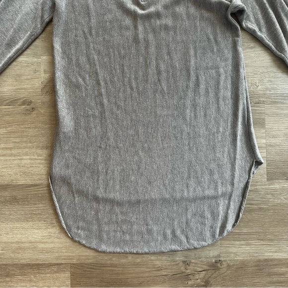 Joann Vass Zip Up Tunic Cashmere Sweater Long Sleeve Size Small - Picture 6 of 15